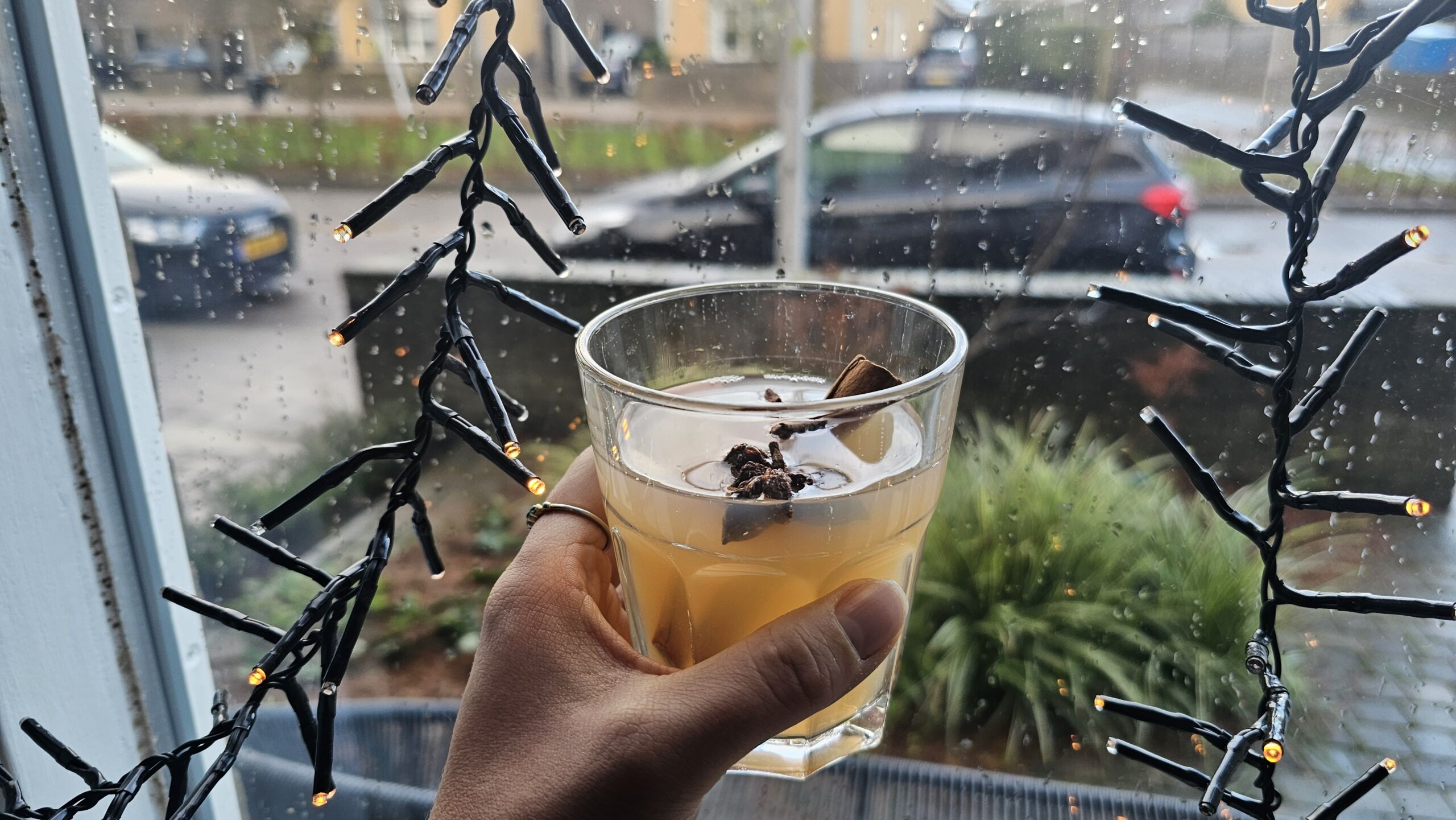 foto van verwarmend appeldrankje
